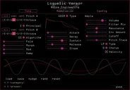 Noise Engineering Loquelic Vereor synth plugin Tone page