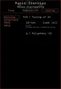 Noise Engineering Manis Iteritas synth plugin Config page