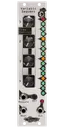 Variatic Sequent a minimal trigger sequencer with flexible expander for Eurorack with knobs and a column of LEDs on top and jacks on bottom with silver panel | Noise Engineering